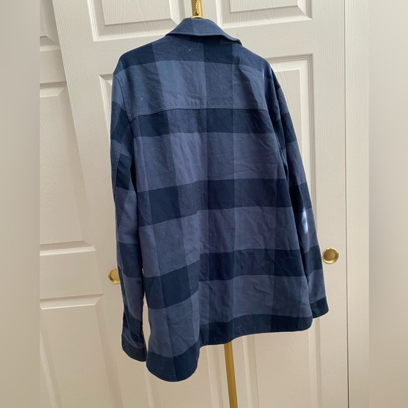 Levi's Men's Navy Checkered Shirt Jacket - Picture 3 of 3